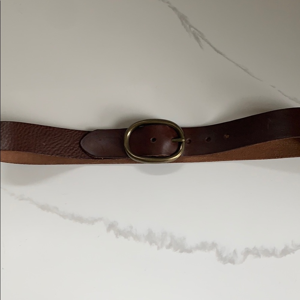 Mossimo Supply Co brown leather belt